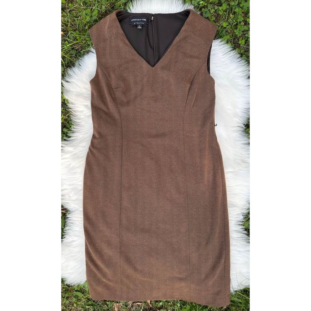 Jones New York Stretch Dress Size 4 -Business Dress - Work Dress - Office Dress